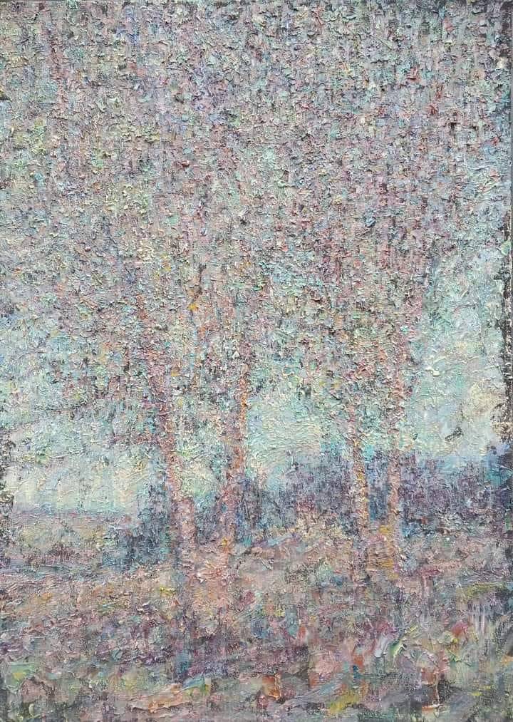 Рання весна, полотно, олія, 115х60 см - Дмитро Коваль