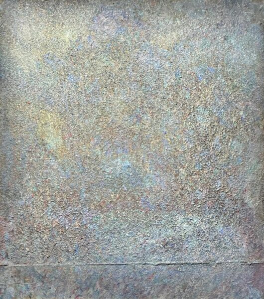 Зимна ніч II, Картон, олія, 2012 рік, 60/55 см Дмитро Коваль, Знаходиться у приватній колекції