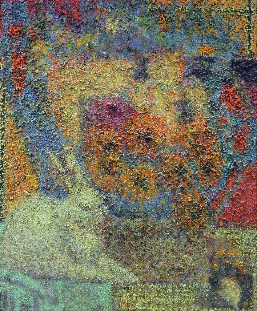 Натюрморт з кролицею, полотно, олія, 60х50 см