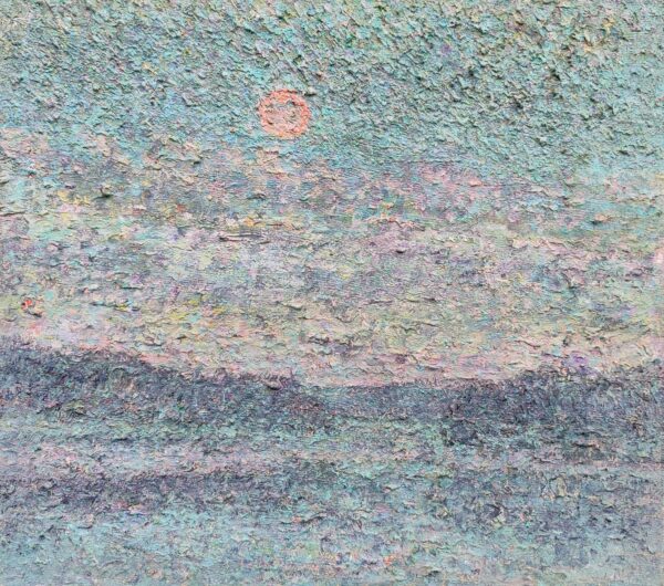 Пливуть небом хмари, Полотно, олія 60х80 см, 2020 - Дмитро Коваль, пейзаж