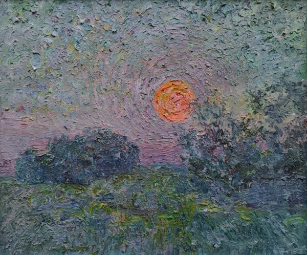 Сутінки, полотно,олія, 60х80 см, 2021 - Дмитро Коваль