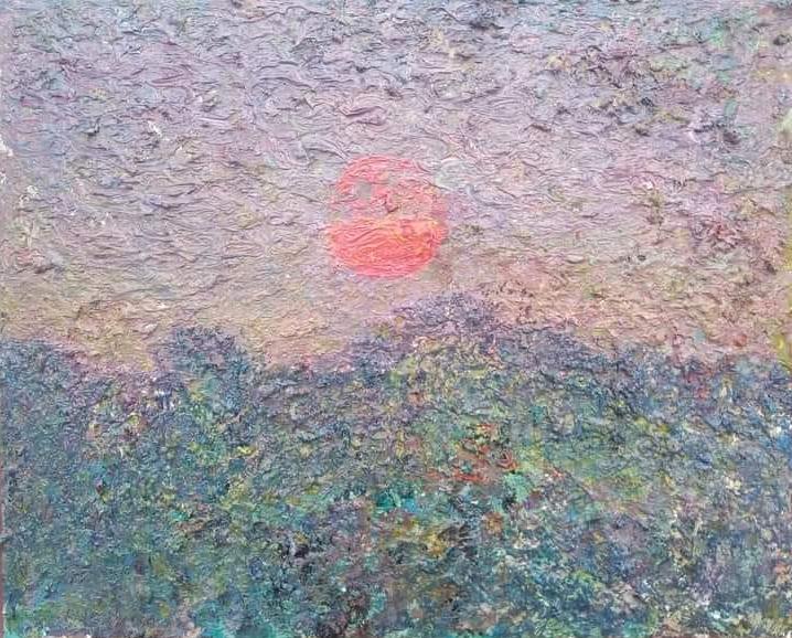 Вечірній дзвін, полотно, олія, 40х50 см, Дмитро Коваль