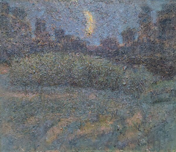 Прохолодна ніч, полотно, олія, 60х80 см, 2022 Дмитро Коваль