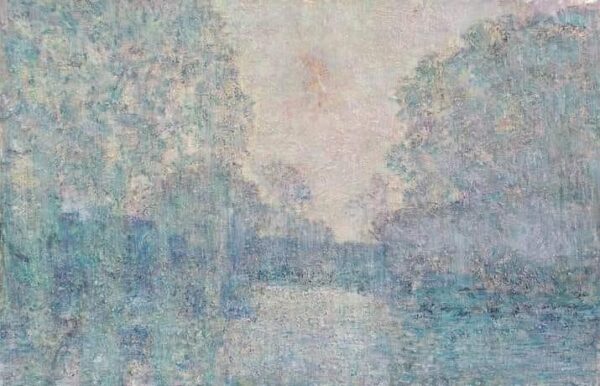 Річка Прут, полотно, олія, 90х125 см, Дмитро Коваль