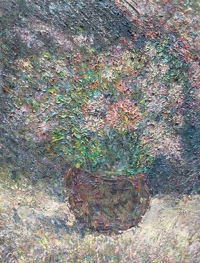 Дари весни, полотно, олія, 50х40 см, Дмитро Коваль