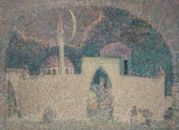 На сході. Мечеть 2 Полотно, олія, 50х70 см, 2023, Дмитро Коваль