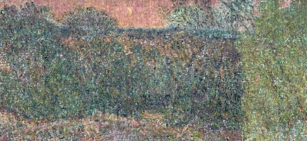 Пейзажна алея, полотно,олія, 40х80 см, Дмитро Коваль