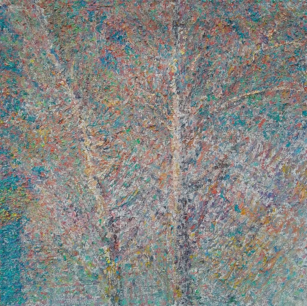 У затінку, 2024, Полотно, олія, 45х45 Дмитро Коваль