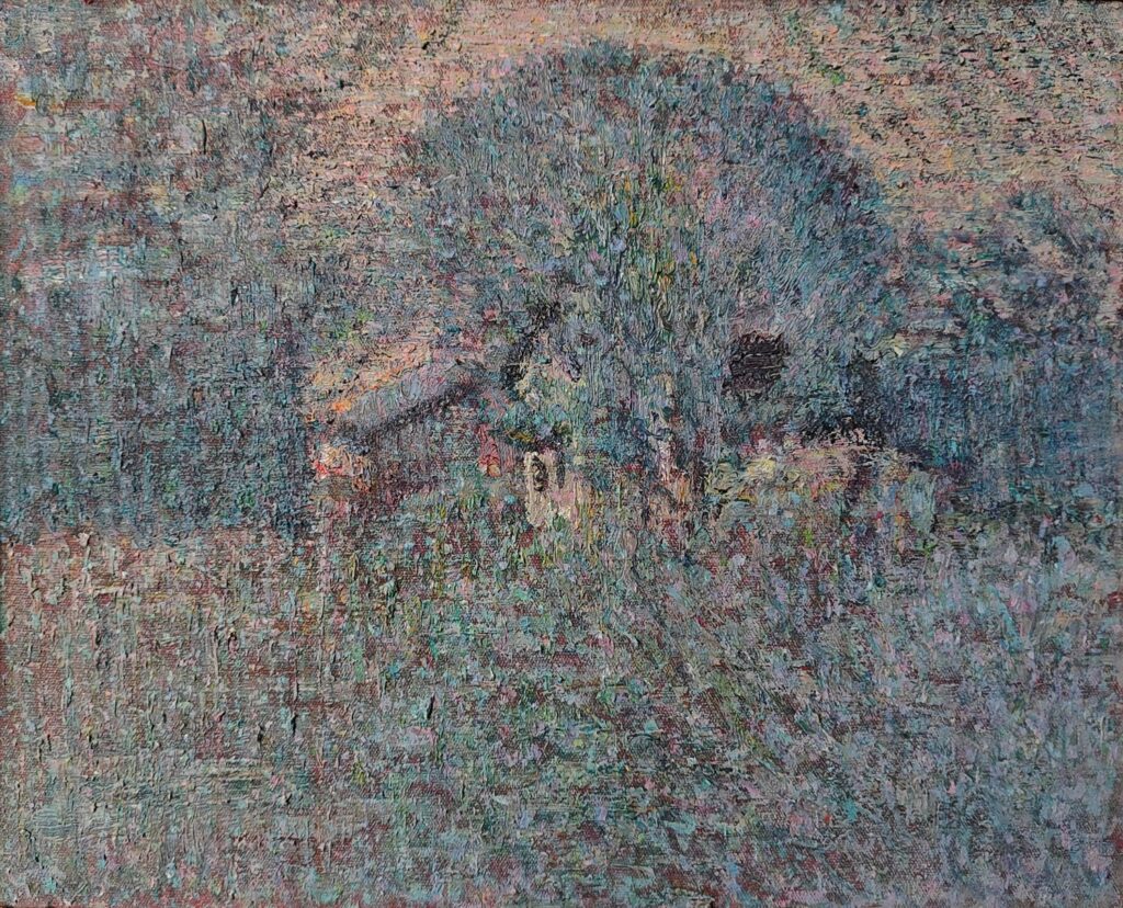 Вечір у Дубках, 2024, Полотно, олія, 40х55см Дмитро Коваль