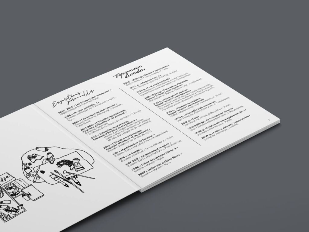 Les Rivages des amoureux, Береги закоханих Каталог Дмитра Коваля, 2026 рік