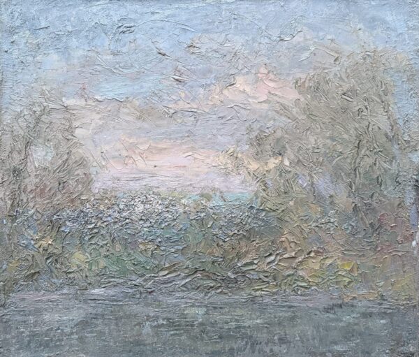 У похмурий осінній день, 54x60, полотно, олія, 2011, Дмитро Коваль